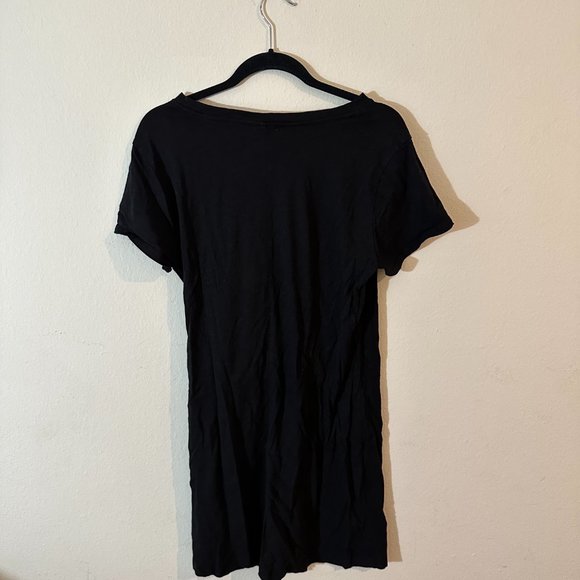 EUC Sanctuary Faux Wrap Dress Black, Size L - Picture 2 of 3